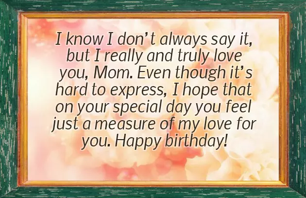 Mummy Birthday Wishes