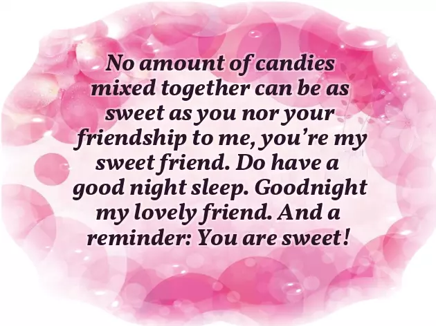 Night Message For Friend Night Message For Friend
