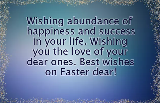 Wishes Of Easter Sunday Wishes Of Easter Sunday