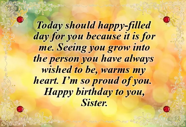 Birthday Wishes For My Sweet Sister Birthday Wishes For My Sweet Sister