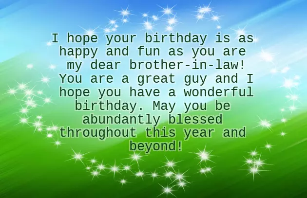 Wish U Happy Birthday Brother In Law