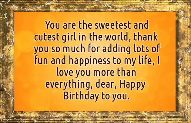 Happy 6Th Birthday To My Daughter