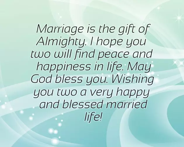 Congratulations For New Wedding