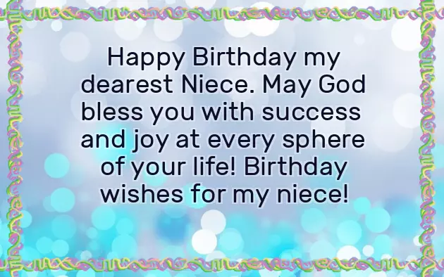 Religious Birthday Wishes For Niece Religious Birthday Wishes For Niece