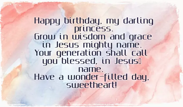 Happy Birthday Darling Daughter