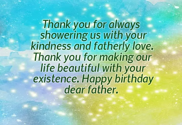 Wishes To Dad Birthday