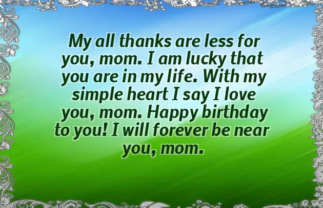 Birthday Quotes For Mom