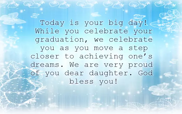 Wishes For Graduation High School