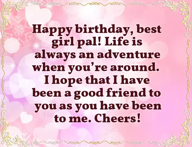 Birthday Wishes To A Dear Friend Female