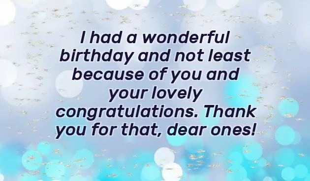 Thank You Quotes For Making Birthday Special Thank You Quotes For Making Birthday Special