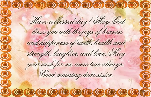 Good Morning Blessings Messages