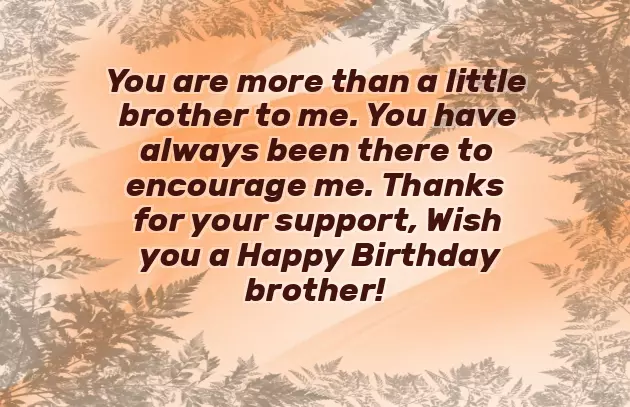 Little Brother Blessing Birthday Wishes Little Brother Blessing Birthday Wishes