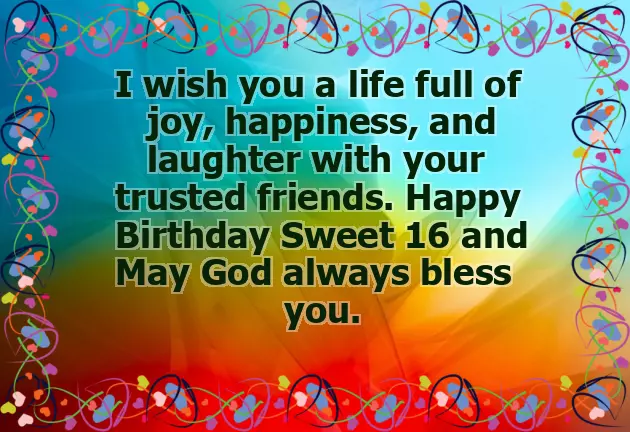 Birthday Wishes For 16 Year Old Grandson
