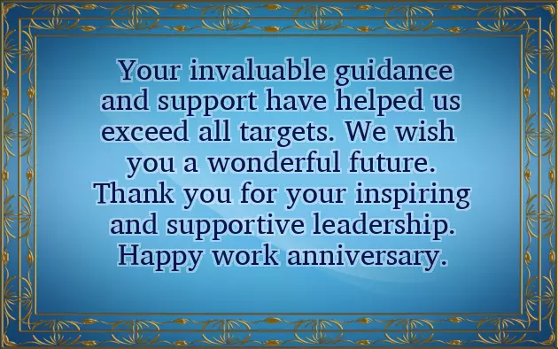 1 Year Work Anniversary Quotes