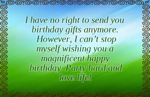 Wish Ex Girlfriend Happy Birthday Wish Ex Girlfriend Happy Birthday