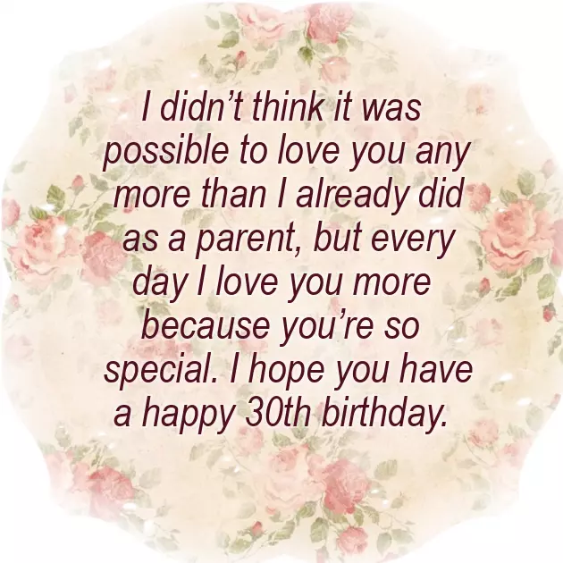 Birthday 30Th Wishes Birthday 30Th Wishes