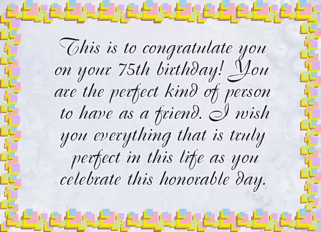 75Th Birthday Quotes For Mom 75Th Birthday Quotes For Mom