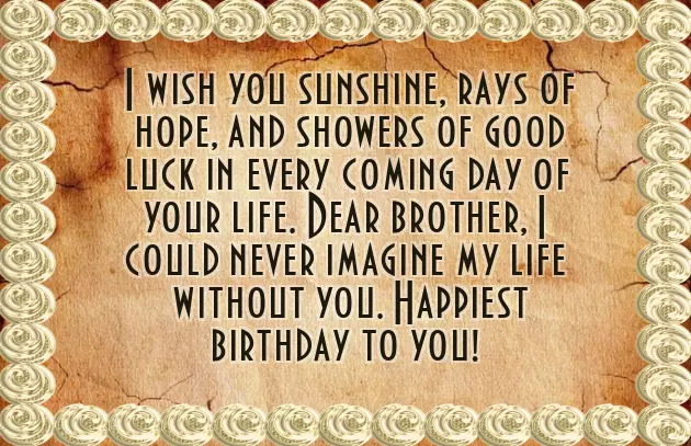 Birthday Wishes For A Brother From Another Mother