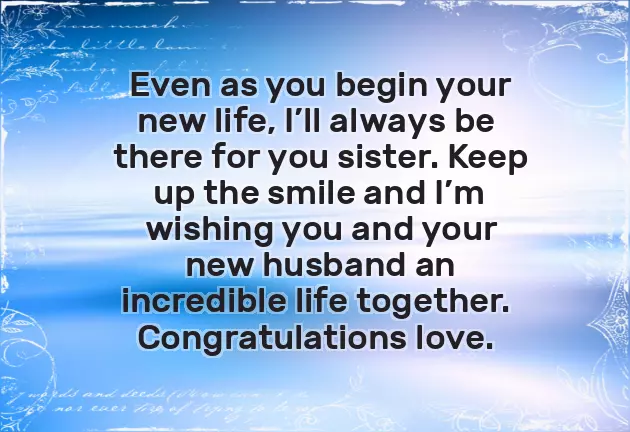 Quotes For Sister Wedding