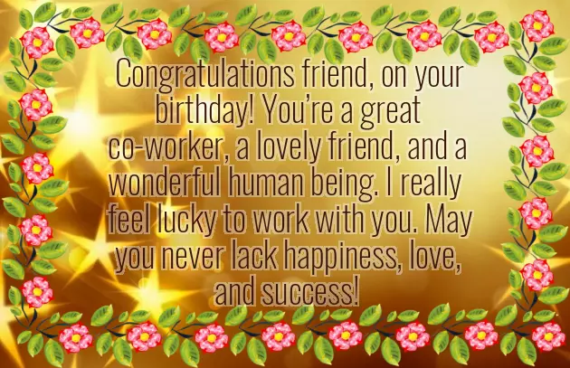 Birthday Wishes For Colleague Friend Birthday Wishes For Colleague Friend