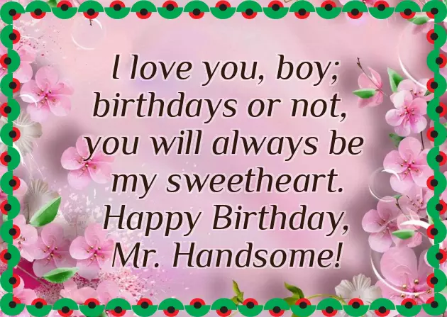 Happy Birthday Wish For Little Boy