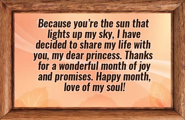 September New Month Message