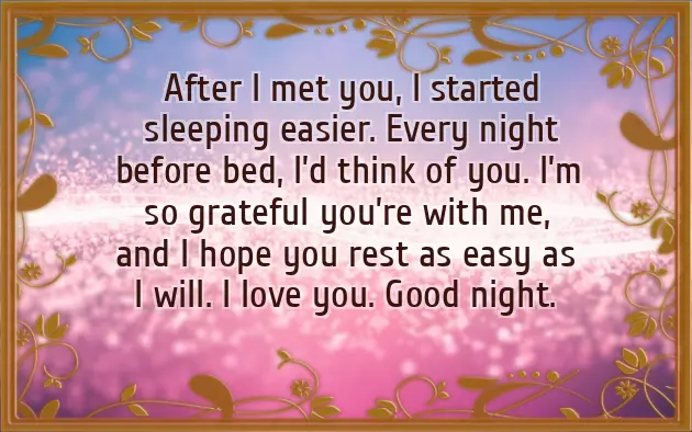 Sleep Wishes For Him