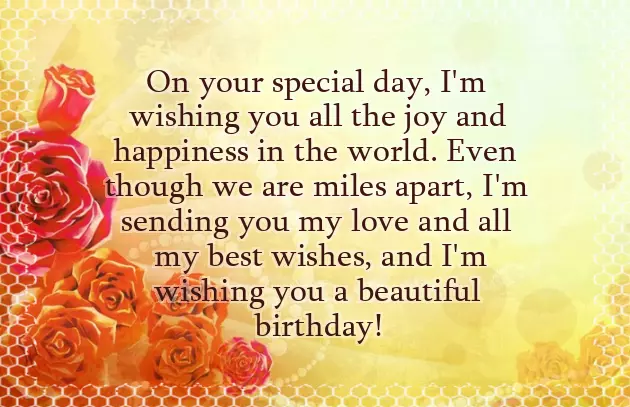 Birthday Wish For Him Long Distance Birthday Wish For Him Long Distance