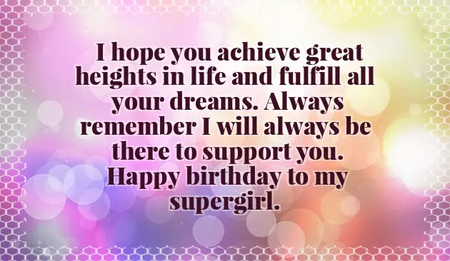 Birthday Greetings For A Daughter From Her Mother
