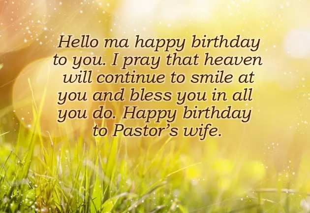 Birthday Wish For Pastors Wife Birthday Wish For Pastors Wife