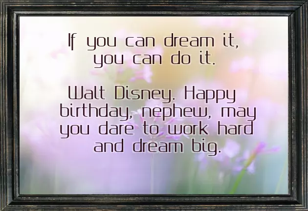 Birthday Poem For Nephew Birthday Poem For Nephew