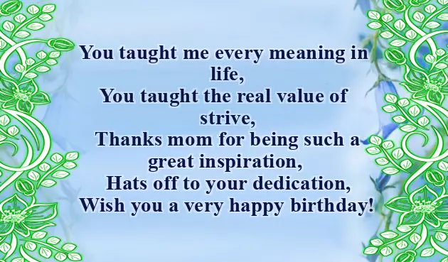 Happy Birthday Mom Poems Happy Birthday Mom Poems