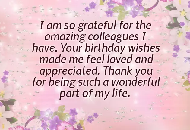 Thank You For Your Lovely Wishes Thank You For Your Lovely Wishes