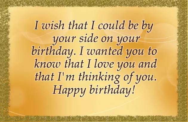 Birthday Thoughts For Hubby