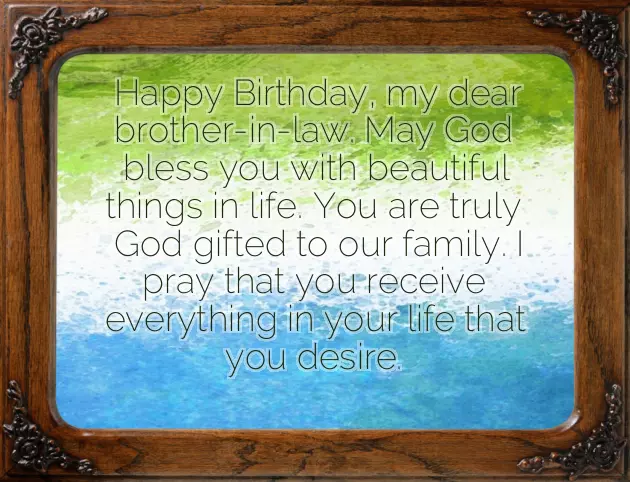 60Th Birthday Wishes For Brother In Law