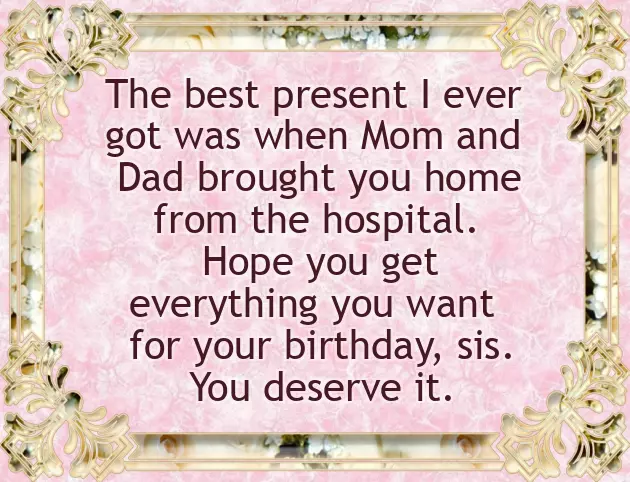 Funny Caption For Sister Birthday Funny Caption For Sister Birthday