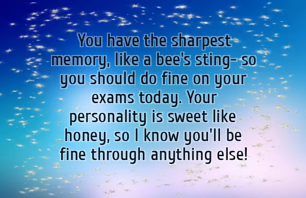 Final Exam Wishes Final Exam Wishes