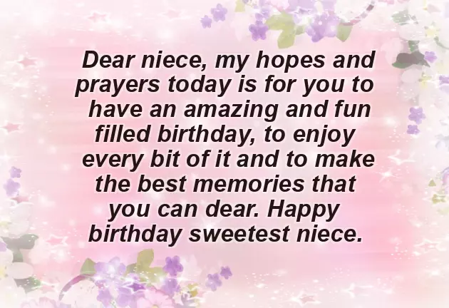 Happy Birthday Wishes For Teenage Niece Happy Birthday Wishes For Teenage Niece