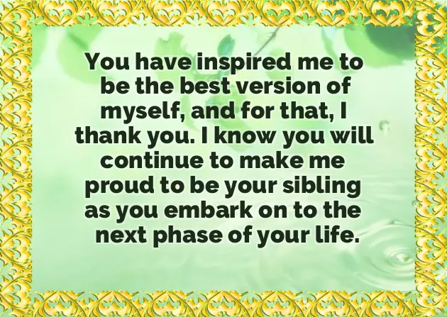 Congratulations To My Sister On Her Graduation