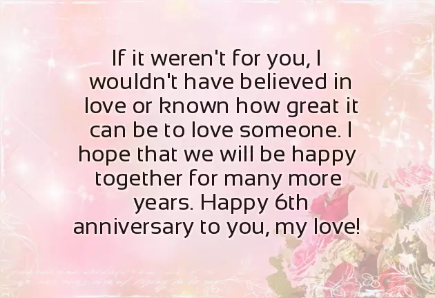 6Th Wedding Anniversary Quotes For Husband 6Th Wedding Anniversary Quotes For Husband