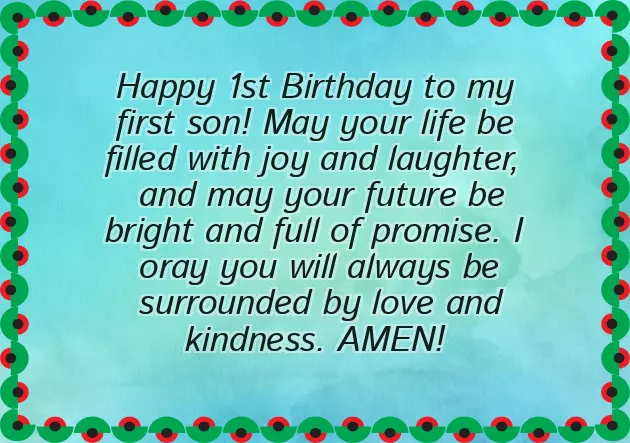 Happy Birthday To My Son 1 Year Old Happy Birthday To My Son 1 Year Old