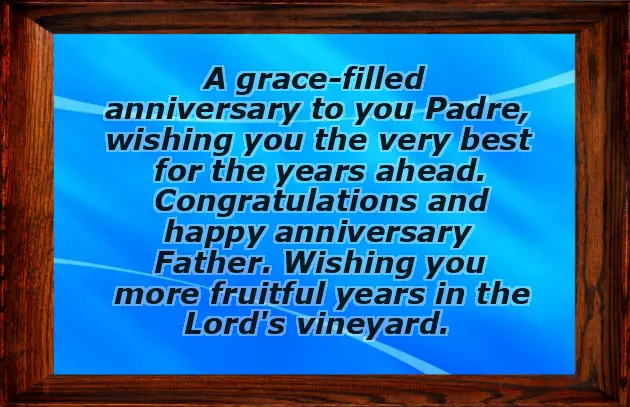 Priesthood Anniversary Wishes Priesthood Anniversary Wishes
