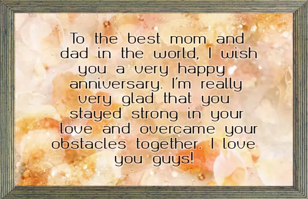 Mummy Daddy Wedding Anniversary Wishes