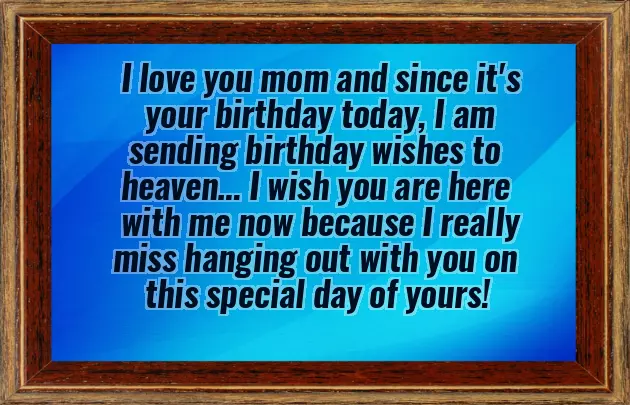 Happy Birthday Mum Heaven Happy Birthday Mum Heaven