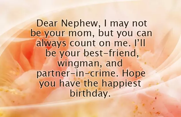 Birthday Wishes For My Nephew Boy