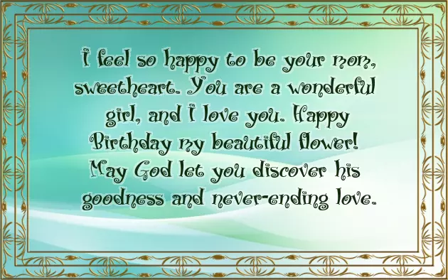 Birthday Wishes In English For Little Girl Birthday Wishes In English For Little Girl