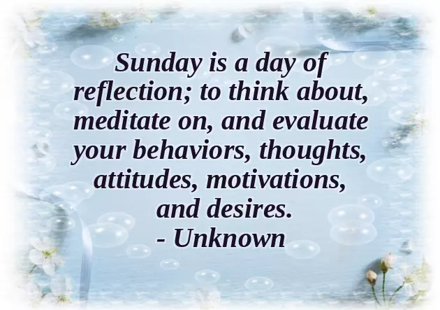 Good Wishes For Sunday