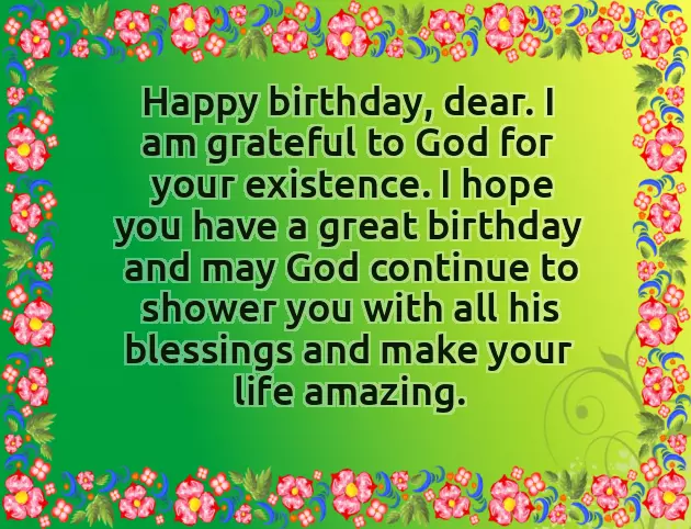 Birthday Greetings Godly
