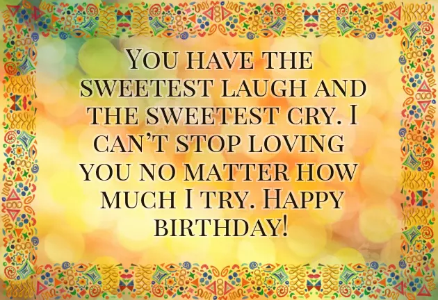 Birthday Wishes For One Month Baby Girl