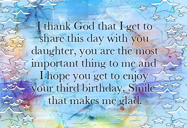 Birthday Wish For Baby Boy 3 Years